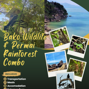 BAKO WILDLIFE & PERMAI RAINFOREST 2D1N