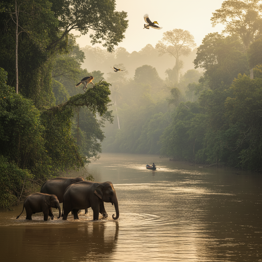 3D2N SEPILOK & RIVER ADVENTURE